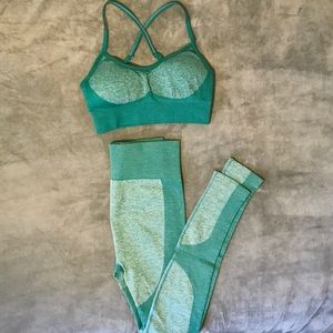 Seamless Leggings Bra SET!